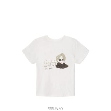 26FW 리던 탑 024 02WCGT424 VIWHI WHITE