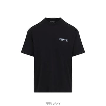 26FW 칼하트 반팔 티셔츠 I037217 89XX BLACK