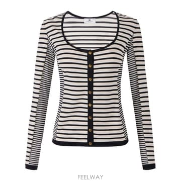 26FW 엘리자베타 프란키 Tricot Squared 넥 스웨터 MK04T61E2685 TP571126666