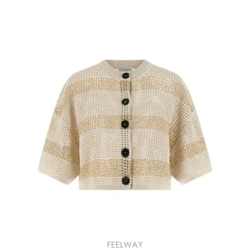 Brunello Cucinelli 26SS ���ڷ� ��ġ�ڸ� Crop ����� M58772826CLH85 TP57490583026SS ���ڷ� ��ġ�ڸ� Crop ����� M58772826CLH85 TP57