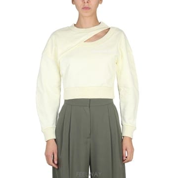 Alexander Mcqueen 23SS �˷���� ���� CROPPED ����Ʈ ���� 729894QLABG7025 TP57182216223SS �˷���� ���� CROPPED ����Ʈ ���� 729894QLABG7025