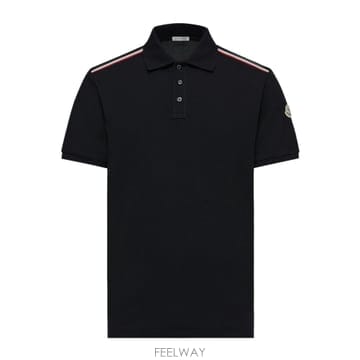 Moncler 폴로 with 로고 patch L10918A0003189A16999 TP572374489