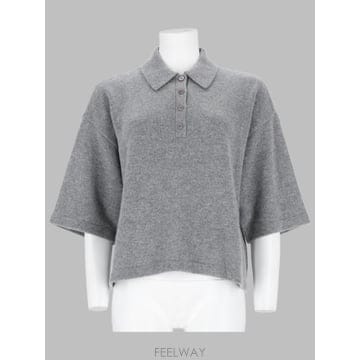 26FW 프레임 폴로 티셔츠 WF26KSW008 GRGY GREY