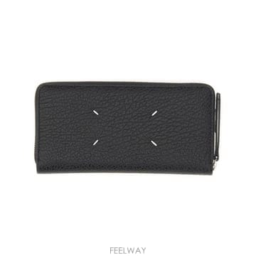 메종마르지엘라 스티치 장지갑 BLACK
