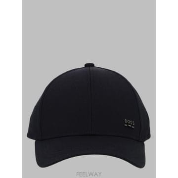 보스 모자 블랙