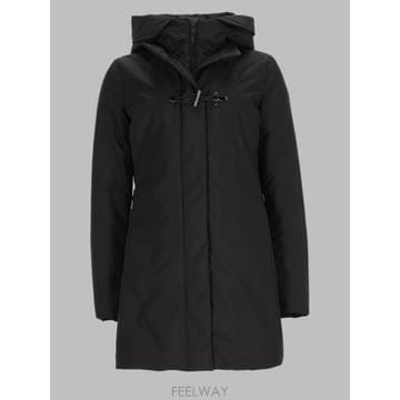 26FW 페이 트렌치 코트 NAW59533830 ZXEB999 BLACK