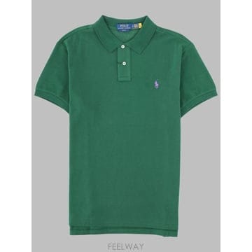 26FW 폴로 랄프로렌 폴로 티셔츠 710795080 002NEWFOREST C4649 GREEN