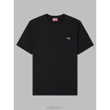 26FW 겐조 반팔 티셔츠 FG65TS2974SG 99J BLACK