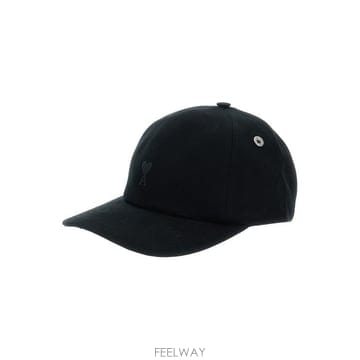 26FW 아미 코튼 ADC 자수 볼캡 UCP265 AW0041001 BLACK