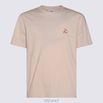 25SS Maison Kitsune SPEEDY FOX PATCH 컴포트 TEE 셔츠 MM00125KJ000