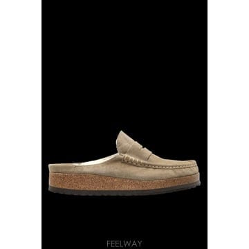 Birkenstock 26SS BIRKENSTOCK Naples Shearling ���� 10280390TAUPE TP576395726SS BIRKENSTOCK Naples Shearling ���� 10280390TAUPE T