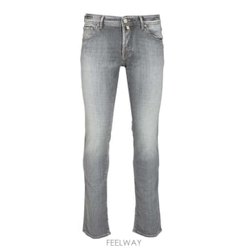 26SS 야콥코헨 PANT 5 PKT SUPER 슬림 핏 NICK 슬림 V2 SALPA BIANCA 9 OZ