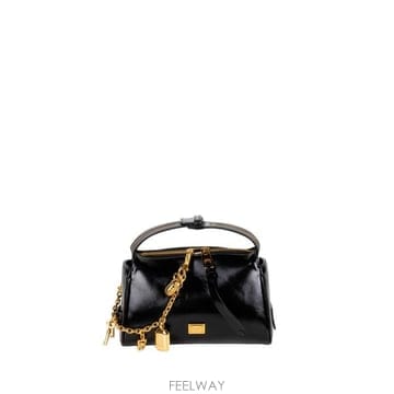 26FW 돌체앤가바나 Mini Vittoria 핸드백 BB7889 A00708I984 NERO OTTONE