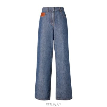 26FW Fendi Ff Chambray 롱 Jeans FLP863AW8HF0QB0 TP575758229