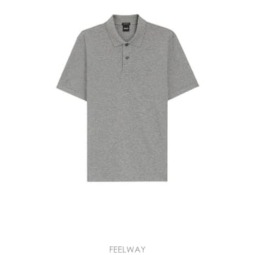 26SS 휴고보스 폴로 티셔츠 50553564 041 SILVER