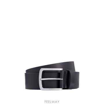 26SS 휴고보스 가죽 벨트 50471321 001 BLACK