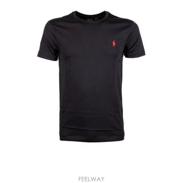 26SS 폴로 랄프로렌 반팔 티셔츠 710 680785 001 BLACK