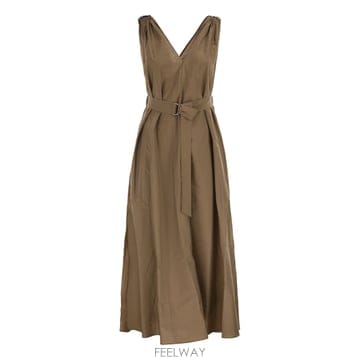 26SS 브루넬로 쿠치넬리 브루넬로 쿠치넬리 코튼 드레스 M0F79A5092C9266 TP570396453
