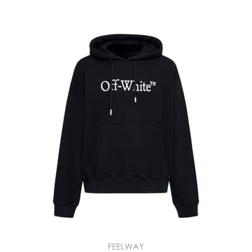 26SS Off 화이트 로고 Skate 후드티 OMBB085C99FLE0121001 TP577187391