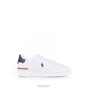26SS 폴로 랄프로렌 스니커즈 809 891791 004 WHITE NAVY PP