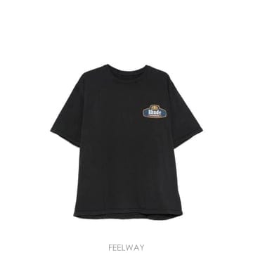26SS 루드 반팔 티셔츠 RHSS26TT04012 6189 VINTAGE BLACK NAVY