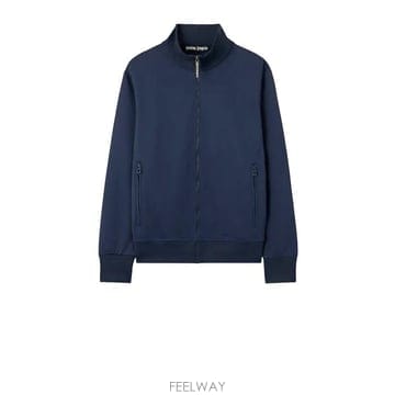 26SS 팜앤젤스 봄버 자켓 PMBD089S26FAB001 4603 NAVY BLUE OFF WHITE