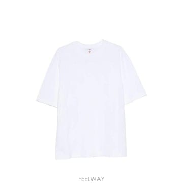 26FW 카사블랑카 반팔 티셔츠 MPF26JTS044 02 APPLIQUE MONOGRAM