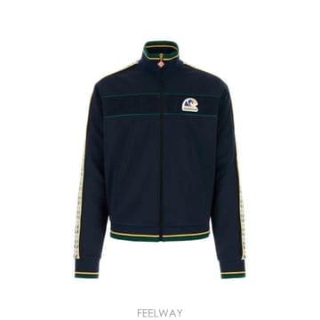 26FW 카사블랑카 자켓 MPF26JTP544 01 NAVY