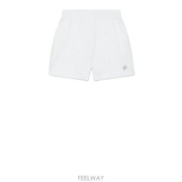 26SS 카사블랑카 숏팬츠 M SS26 JTR 271 01 WHITE