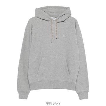 26SS 버버리 후드 티셔츠 8120751 A2142 PALE GREY MELANGE