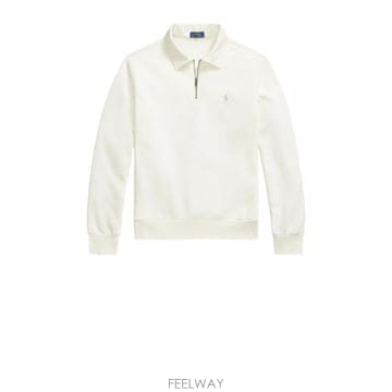 26FW 폴로 랄프로렌 폴로 티셔츠 710B18911 002 CLUBHOUSE CREAM