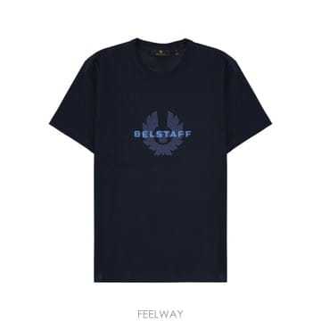 26SS BELSTAFF T 셔츠 WITH 로고 106222DKINK TP576201634