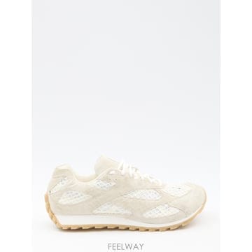 26SS 보테가베네타 Bicolor mesh 앤 suede Orbit 스니커즈 796481V4JE19031 