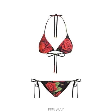 26FW 돌체앤가바나 비치웨어 O8A02J ON0FRHN6EJ BLACK
