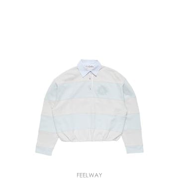26FW 아크네 스튜디오 폴로 티셔츠 AI0190 AYG LIGHT BLUE