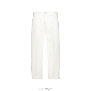 26FW 셀린느 데님 팬츠 RP0Z0617R GFV7 WHITE