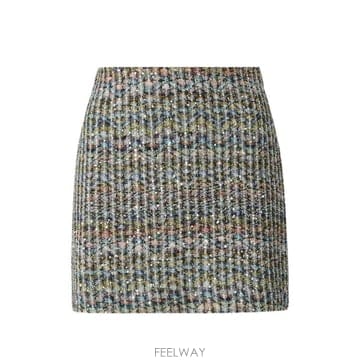 26FW 미소니 미디 스커트 DS26WH09 BC006DSMSPW MULTICOLOR