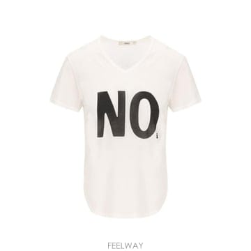 26FW 펜디 반팔 티셔츠 FS9805 B19VF0QM0 WHITE
