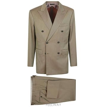 Brioni 26SS �긮���� ��Ʈ ��Ʈ RAPZ15 P3B0W3300 BROWN26SS �긮���� ��Ʈ ��Ʈ RAPZ15 P3B0W3300 BROWN