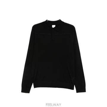 26FW 폴 스미스 폴로 티셔츠 M1R973Z W0315479 BLACK
