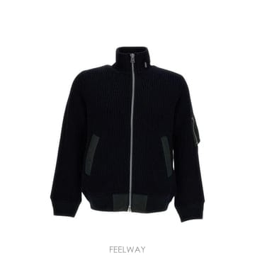 26FW 사카이 자켓 26 04128M 233 NAVY