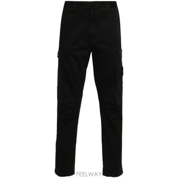 26SS 스톤아일랜드 Cargo Trousers In Broken 코튼 Twill 3100051S0004V0