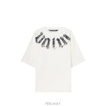 26FW 팜앤젤스 반팔 티셔츠 PAMAA003JR001 0310 WHITE