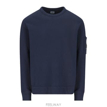 26SS C P  Company 블루 코튼 스웨트 셔츠 20CMSS207A110337O889 TP572593