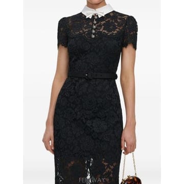 26FW 셀프 포트레이트 롱 원피스 AW26 019MA B BLACK