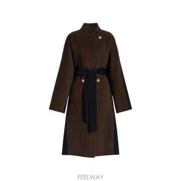 26FW 알베르타 페레티 코트 0604 66591434 DARK GREEN