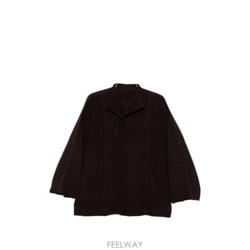 이세이 미야케 플리트 블루종 자켓