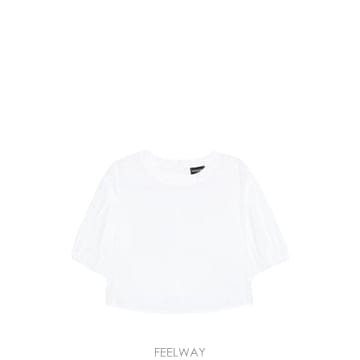26SS 엠포리오 아르마니 반팔 티셔츠 EW003114 AF10010U0002 Bianco