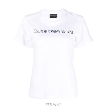 26SS 엠포리오 아르마니 반팔 티셔츠 8N2T9C 2J53ZF109 WHITE