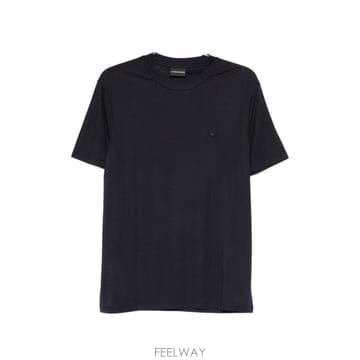 26SS 엠포리오 아르마니 반팔 티셔츠 EM004586 AF13721UB118 NAVY
